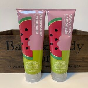 Bath & Body Works Watermelon Lemonade Ultimate Hydration Body Cream x 2